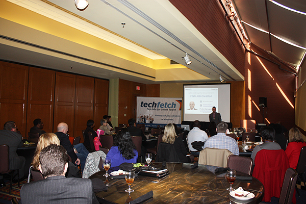 Tech Recruiters Luncheon participants