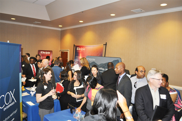 Atlanta, GA Tech Job Fair participants