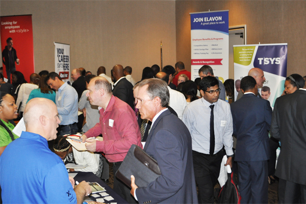 Atlanta, GA Tech Job Fair participants