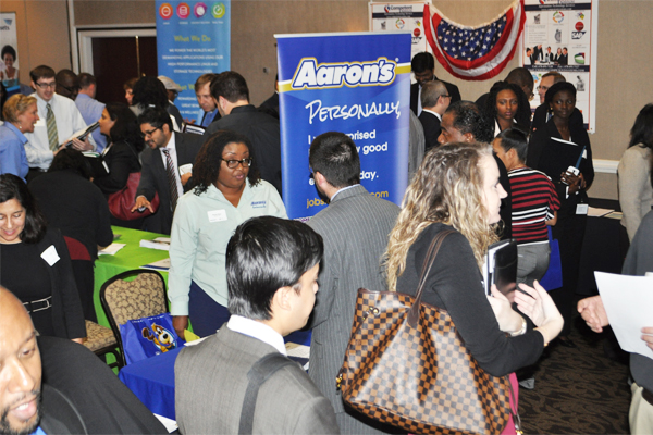 Atlanta, GA Tech Job Fair participants