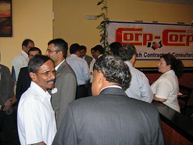 Networking at MA Event