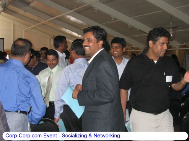 Corp-Corp.com NJ Event - Socializing & Networking