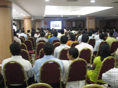 QA Session at Recruiters Workshop, Hyderabad