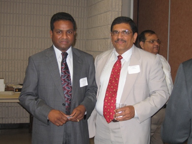 Lax Chepuri, Vice President, Syscom Technologies Inc & Upananda Karunaratne, President, UD Synergy Corp
