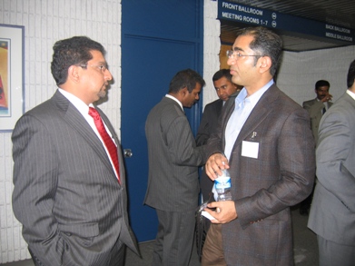 Ravi Dankanikote, Vice President, CACI International Inc & Sanjay Puri, President, US India Business Alliance (USIBA)