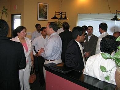 Networking at MA Event
