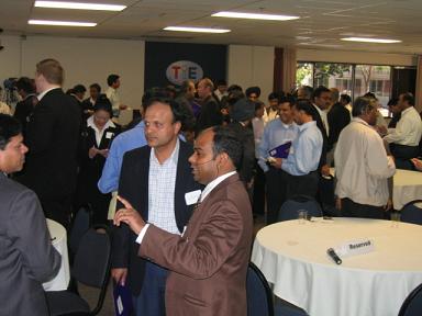 Networking at CA Event