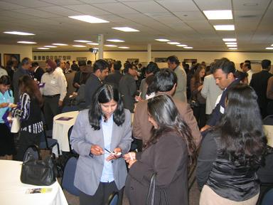 Networking at CA Event