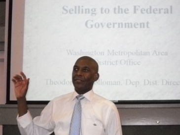 Theodore A. Holloman, Deputy District Director, SBA, Washington DC