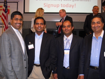 TV Ravi (Left), Ram Karupasamy, Prabakaran Murugaiah, Vish Viswanathan