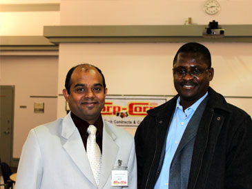 Prabakaran Murugaiah, Founder & CEO, Corp-Corp.com [Now TechFetch.com]; Afolabi Dan Oghafua, CEO/Principal, Inspiration & Trust Inc