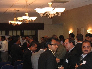 Networking at NJ Conference