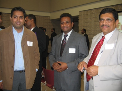 Siva Sankar, CEO, Edify Technologies Inc, Asif Ali, Mutibiz Inc, Ovid Sekhar, President, Zentere, Inc